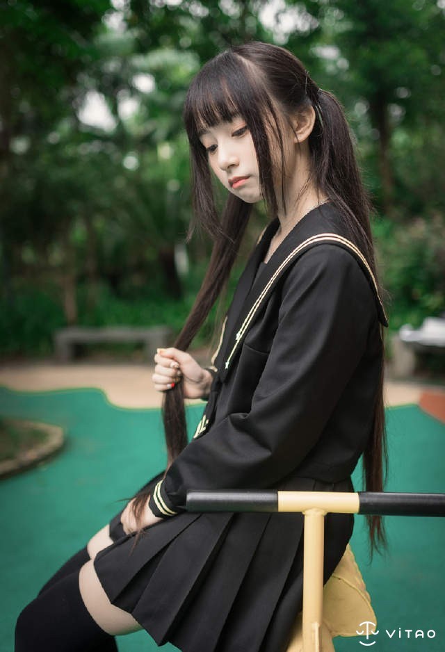 【GG扑克】仙气制服正妹山田羽落子 气质美少女令男生抵挡不住