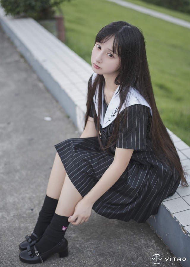 【GG扑克】仙气制服正妹山田羽落子 气质美少女令男生抵挡不住