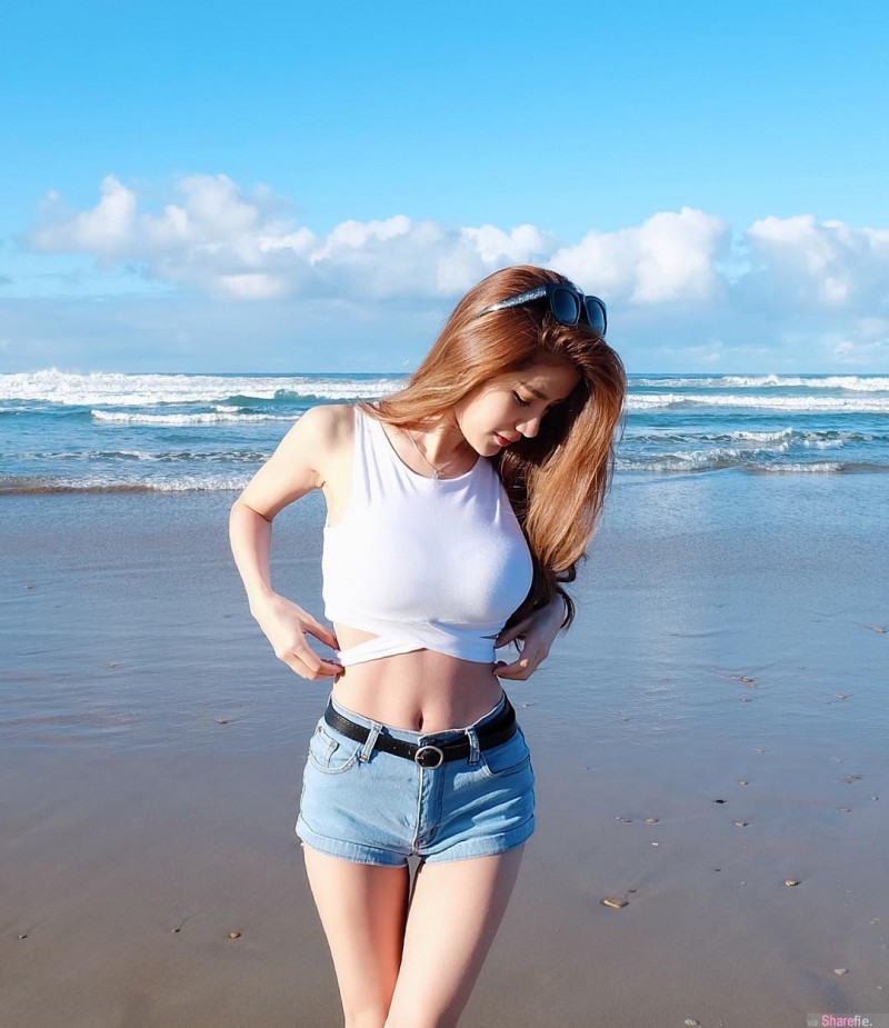 【GG扑克】大马女神正妹Cherry 性感比基尼秀完美身材