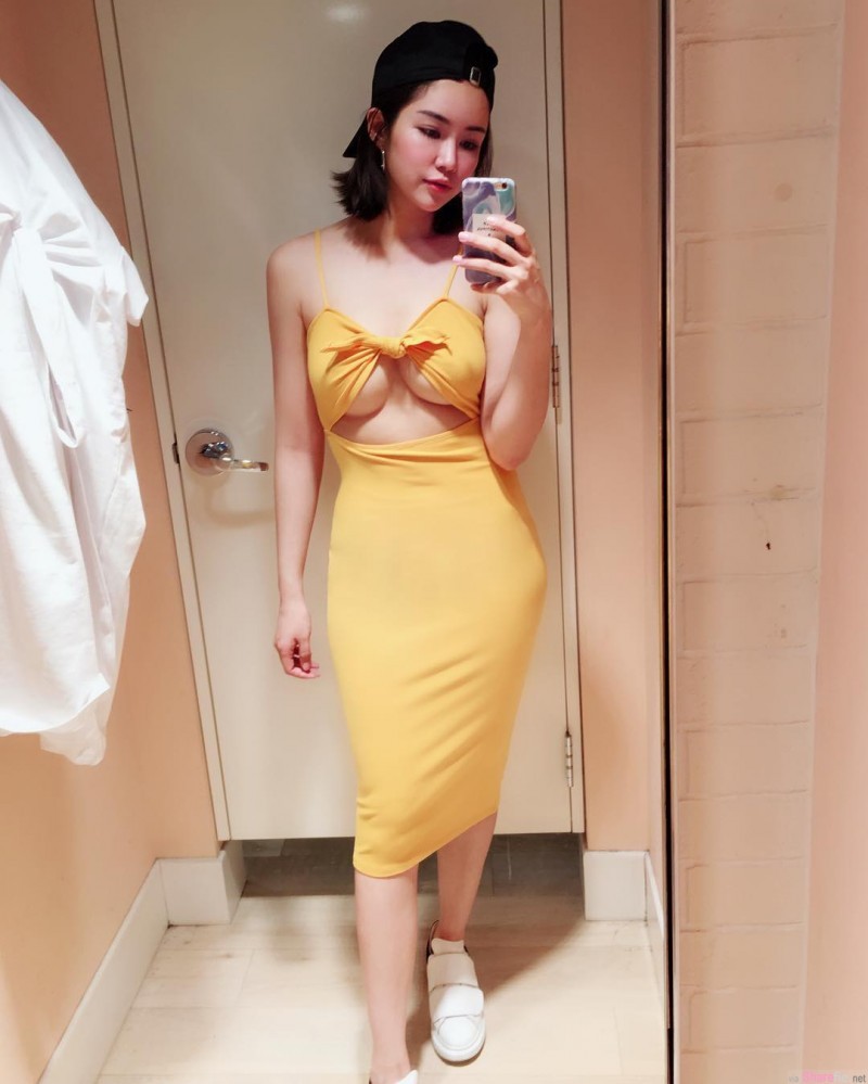 巨乳正妹黄米可 性感火辣上围乳香飘溢