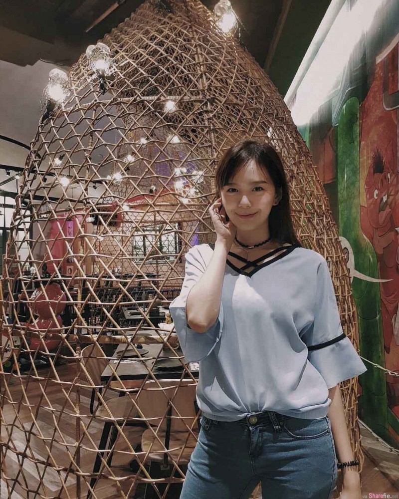 大马甜美正妹邢慧Alisia 逆天大长腿十分性感