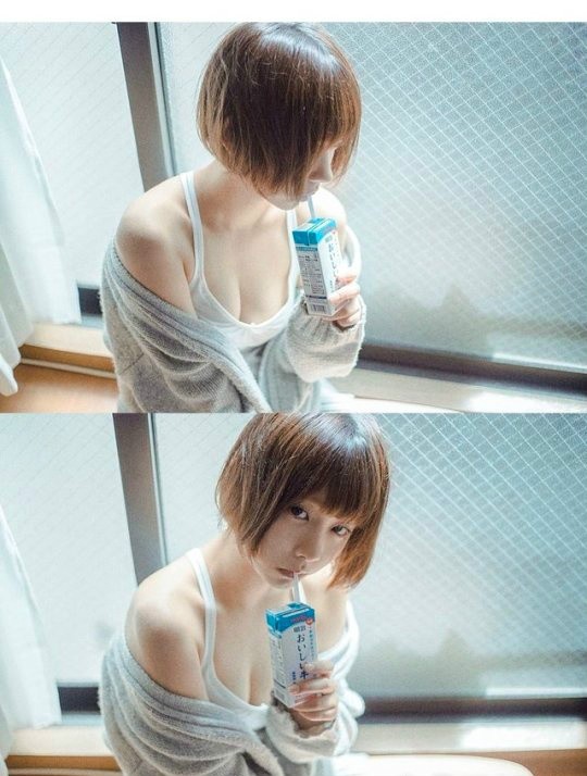 【GG扑克】素人网红模特水凑みお 清纯诱惑获称性感版广末凉子