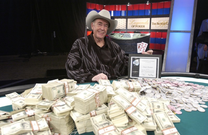 Doyle Brunson纠正媒体对其退休的报道：“只是可能不再打WSOP赛事了”