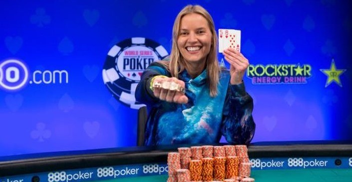 JESSICA DAWLEY赢得WSOP女士锦标赛冠军，入账$130,230