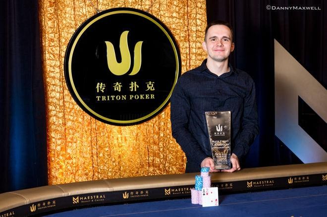 Mikita Badziakouski取得2018传奇超高额豪客系列赛百万买入豪客赛冠军