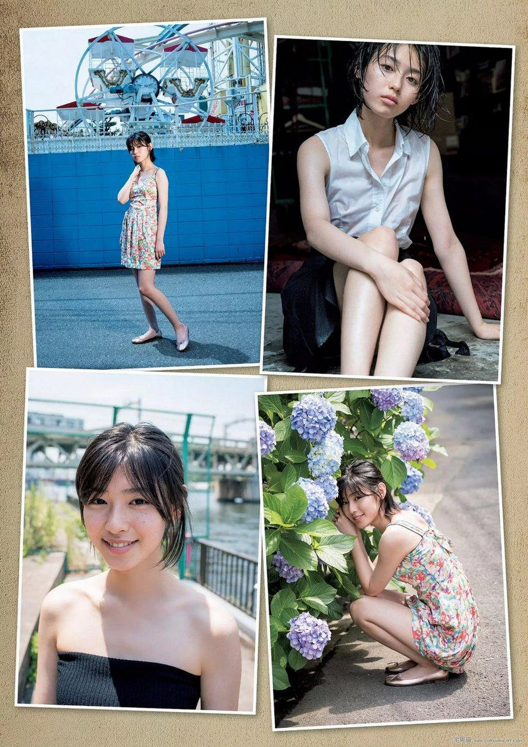 白石圣 充满透明感的美少女 清新养眼、灵气十足 (13P)