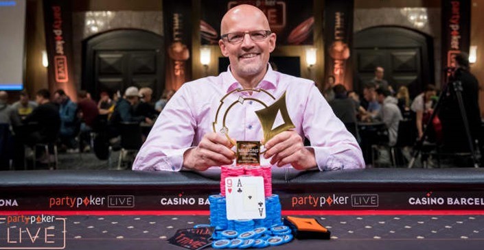 Andreas Eiler取得partypoker线下百万赛事巴塞罗那站豪客赛冠军