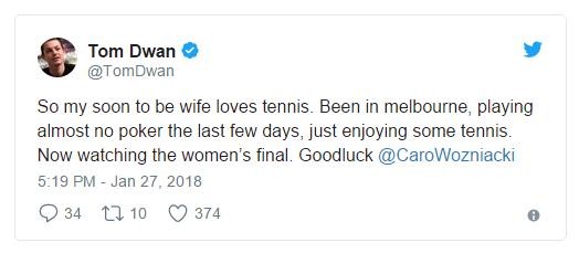 Tom &quot;durrrr&quot; Dwan携准太太现身澳大利亚