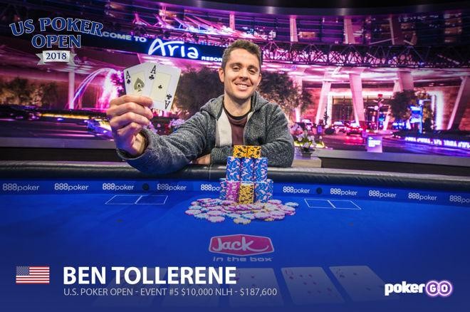 Ben Tollerene取得美国扑克公开赛第五项赛事冠军