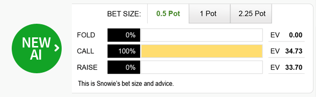 PokerSnowie研究：翻牌圈的诈唬加注