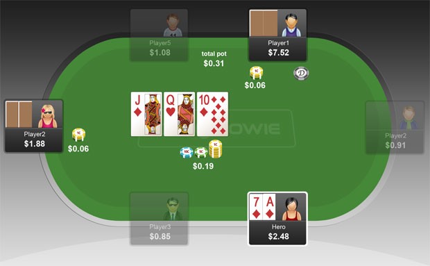 PokerSnowie研究：翻牌圈拿到超级听牌，跟注还是加注？