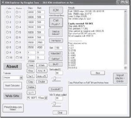 德州扑克的数学-86：​ICM Explorer