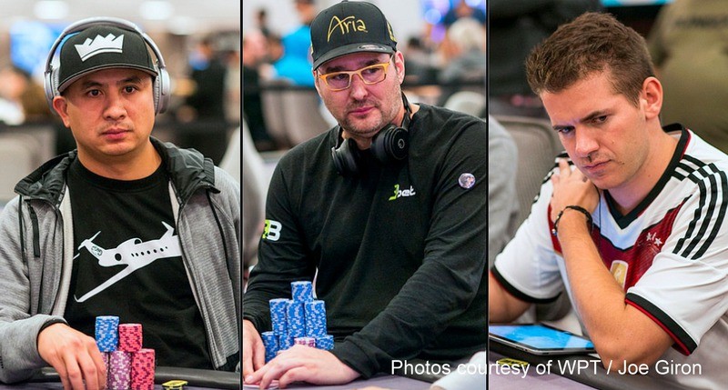 2017 WPT扑克传奇赛主赛事决赛桌：J.C. Tran和Phil Hellmuth强势晋级