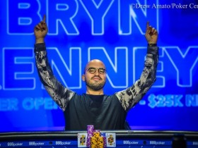 【GG扑克】Bryn Kenney取得2019 USPO第7项赛事$25K NLH冠军，奖金$450,000