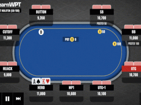 【GG扑克】​牌局分析：AK，翻牌圈下注还是check？
