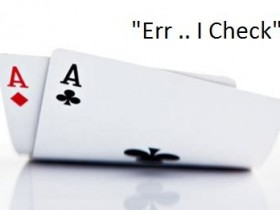 【GG扑克】慢玩的基本技巧