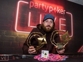 【GG扑克】O'Dwyer再次取得partypoker LIVE百万赛事英国站豪客赛冠军！