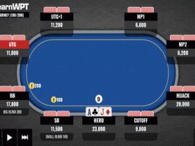 【GG扑克】牌局分析：AJ，翻牌圈要不要持续下注？
