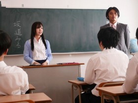【GG扑克】SSNI-559: 拜托谁来救救我！新任女教师「坂道みる（坂道美琉）」在男友面前被学生硬上！