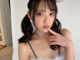 【GG扑克】天使美少女「二叶绘麻」扮成性感小老鼠献上酥胸！