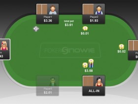 【GG扑克】​PokerSnowie研究：面对枪口玩家的率先全压，跟注还是弃牌？