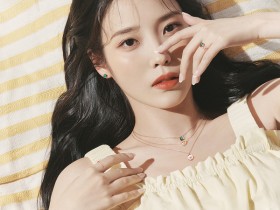 【GG扑克】韩国女艺人IU代言珠宝品牌拍最新宣传照【EV扑克官网】