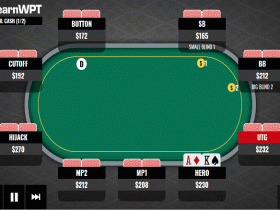 【GG扑克】​牌局分析：AK，翻牌圈击中顶对，转牌圈如何行动？