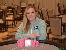 【GG扑克】Laura Moore赢得波托马克扑克公开赛$370买入公开赛冠军