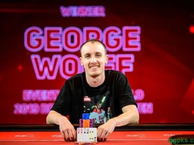 【GG扑克】George Wolff取得英国扑克公开赛£10,000 PLO胜利，获得奖金£120K