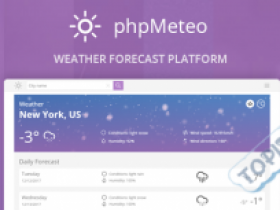 【GG扑克】phpMeteo v1.6 – PHP天气预报平台
