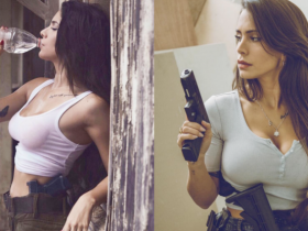 【GG扑克】好狂！「以色列女兵」最愛把玩大槍　「長輩太雄偉」裝彈畫面讓人分心
