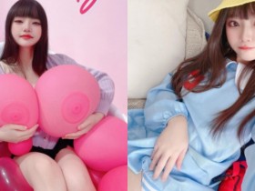 【GG扑克】甜美萌妹「願願yuan」手捧胸前兩大顆　網友：這篇該Ban了吧？