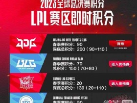 【GG扑克】2023LPL夏季赛积分榜一览【EV扑克】