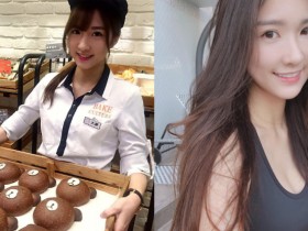 【GG扑克】甜美麵包店員照片網路上瘋傳　被神出是有顏值又有身材的她！