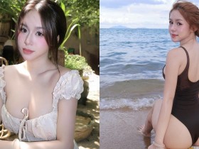 【GG扑克】越南正妹辣秀「白嫩蜜桃」,前後都有「雪白肉肉」曲線太犯規!