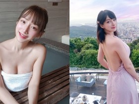 【GG扑克】白皙正妹「愛吃鬼Hani」性感泡湯!雪白肉肉呼之欲出,一定吃很多營養!