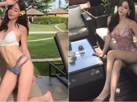【GG扑克】正妹彎腰「渾圓乳球」粉紅乍現!胸前又白又嫩,讓人雙眼不自覺對焦…
