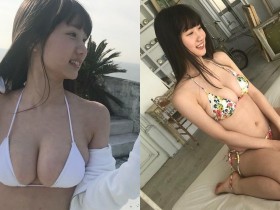 【GG扑克】參加過日本國民美少女的「巨乳甜心」!肉彈等級的美乳青筋都快炸出來啦~