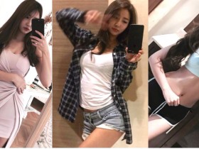 【GG扑克】賽車女郎車頭燈「不斷閃爍」!胸前舉牌字突然放大,網呼:看得很清楚喔