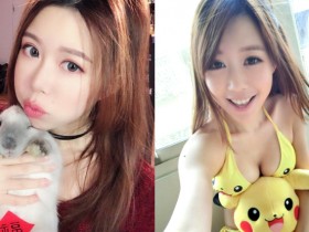 【GG扑克】皮卡丘鐵頭頂邪惡巨峰!「紗那醬Chana」魔鬼身材親臨上陣助宣傳,32E比比基尼還亮眼