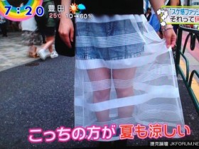 【GG扑克】《性感透視裙裝》成為日本女孩新流行?流行透明不是更好…
