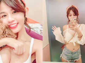 【GG扑克】人氣模特兒「安柏涵Amber Han」清新臉蛋甜笑超迷人,傲人上圍更激發破表性感力!