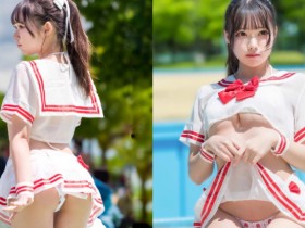 【GG扑克】「超萌正妹」上面失守下面也露餡,「草莓內褲」香爆宅男圈