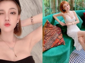 【GG扑克】又被辣到!身材纖細的小臉美女「林酸酸」,細肩帶爆乳洋裝女人味十足!