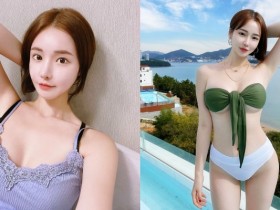 【GG扑克】讓人心動的溫柔小姐姐!短髮正妹 woou.c「肉感 S 曲線+雪乳」不藏私