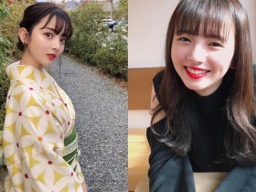 【GG扑克】隱乳系女孩「穿和服進行生日之旅」,「白裡透紅的臉蛋」讓人看了好愛!