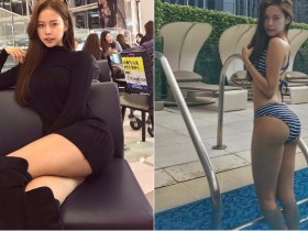 【GG扑克】性感姊姊「窄裙包臀」露出惹火身材!大秀「渾圓美臀」姿勢犯規,讓人血脈噴張…