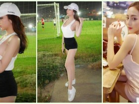 【GG扑克】足球場驚見「超正爆乳妹」低胸視角太邪惡!IG放送「超養眼畫面」讓人受不了…
