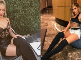 【GG扑克】路人都看傻了!「渾圓美乳」怎麼可以包緊緊 內衣直接穿出門好狂阿