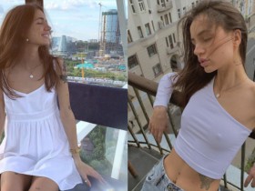 【GG扑克】俄羅斯妹可甜可性感…「微嫩乳逆襲」衣服下露堅挺小頭 激凸畫面好狂放